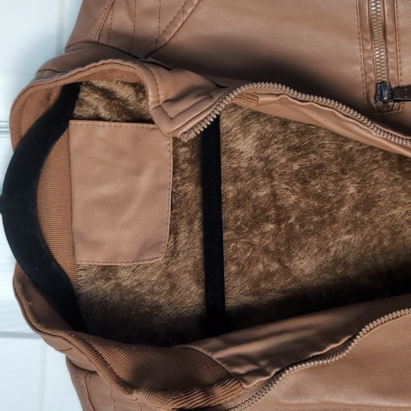 PU leather men jacket - Picture 5 of 9